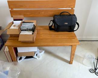 . . . oak bench