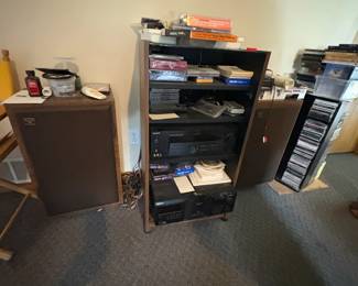 . . . and stereo components