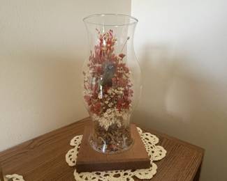 . . . faux flower arrangement