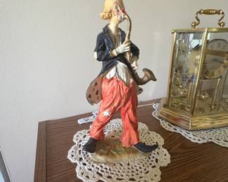 . . . clown statue