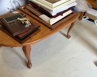. . . oak coffee table