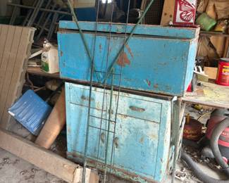 . . . vintage chest and cabinet