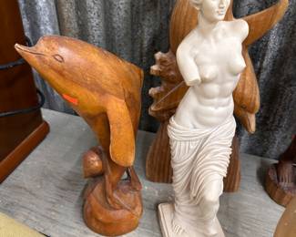 Marble . Wood Carvings