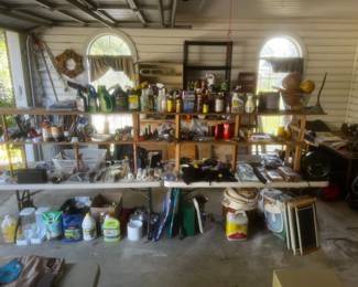 Check out the garage full!!!