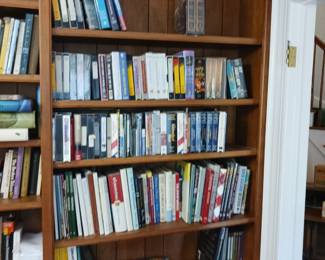 Hundreds of books. Many on psychology, sex and investing