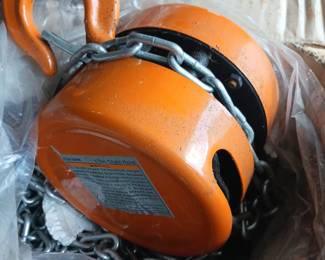 Chainfall 1 ton hoist