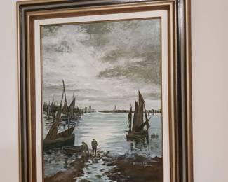 Nautical painting