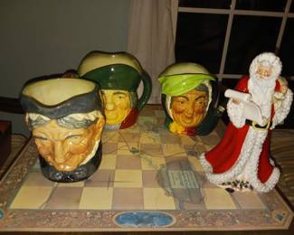 Royal Doulton Toby mugs Santa Royal Doulton