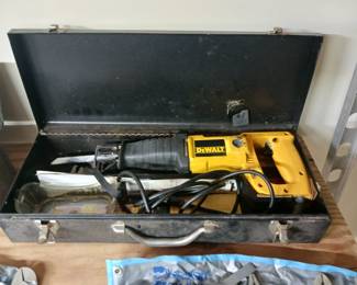 DeWalt reciprocating saw Sawzall