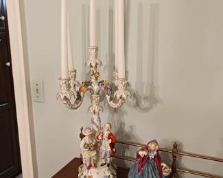 Hollywood Regency candlesticks