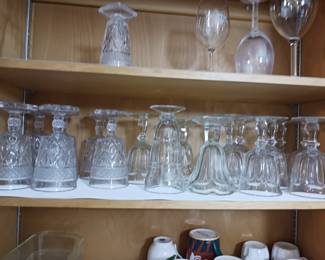 Ice cream glasses vintage