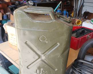 5 gallon US Army gas container