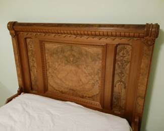 Amazing Burled wood full bedroom set