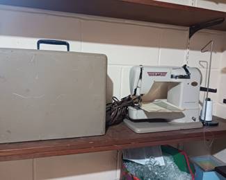 Heavy duty Elna sewing machine