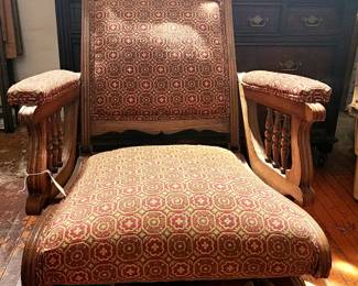 Antique 19th Century Platform Rocker