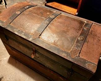 Antique Steamer Trunk