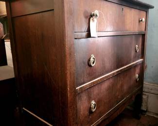 Antique Three-Drawer Chest