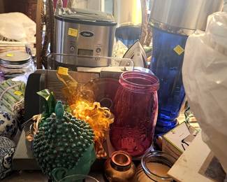 Various Decorative Wares and Kitchenware