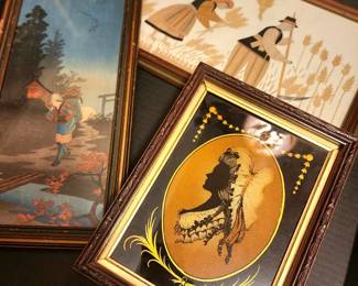 Japanese Ukiyo-E Print, Framed Art