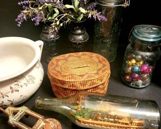 Various Antique to VTG Decorative Wares