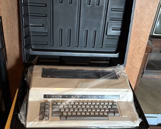 Vintage Typewriter with Case