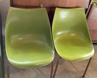 Mid Century Modern Bucket Chairs