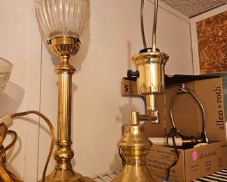 Brass Lamps