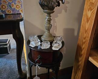 Chicken Decor and Glass Salts