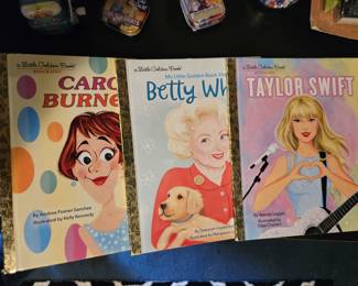 Little Golden Books: Carol Burnett, Betty White and Taylor Swift