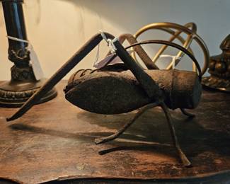 Wrought iron insect