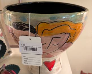 Sandra Magsamen Ceramic Vase