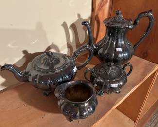 Silver Plated Tea Set 