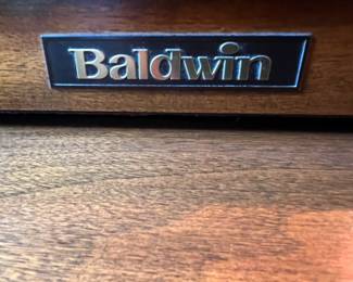 This is the Baldwin company's tag for the spinet piano.