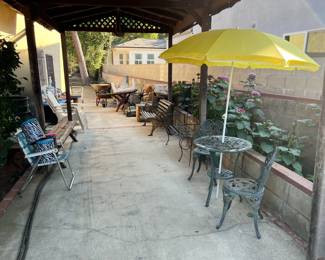 Don't forget the patio furniture!