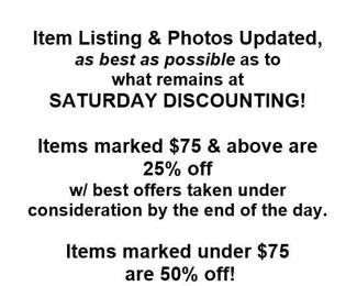 Discoun Saturday 25 50 