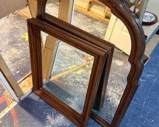 Wooden Framed Mirrors 