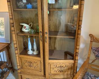 Antique Style Display Cabinet 