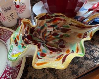 Murano Art Glass Bowl