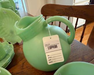 Fire King Jadeite Ball Pitcher 