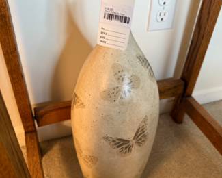 Pier 1 Butterfly Vase