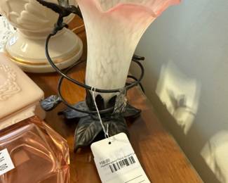 Hummingbird Floral Accent Lamp