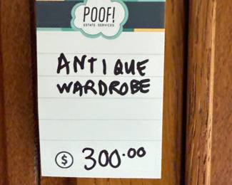 Antique Wardrobe 