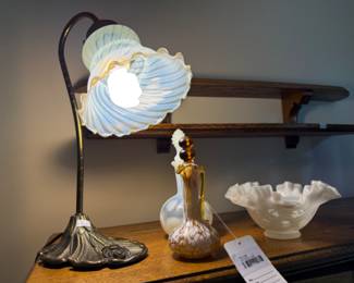 Art Glass Cruet, Decorative Lamp