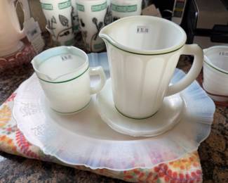 Vintage Hazel Atlas  Milk Pitcher
