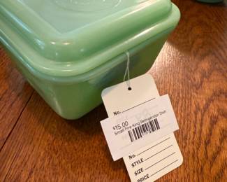 Small Fire King Refrigerator Dish 