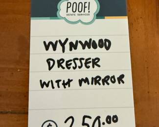 Wynwood Dresser with Mirror