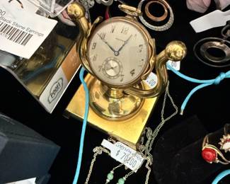 Pocket Watch and Pocket Watch Stand 