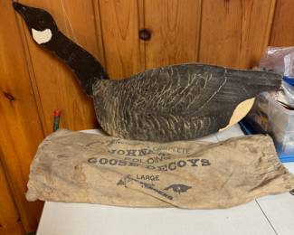 Antique Johnson decoys