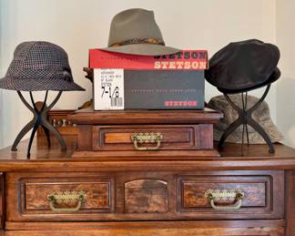 Stetson, lambs hide and Irish wool