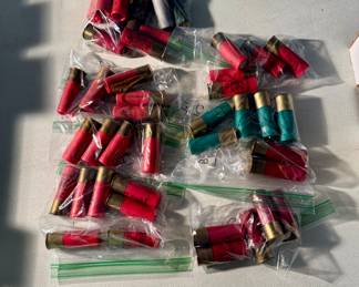 Loose and boxed ammo